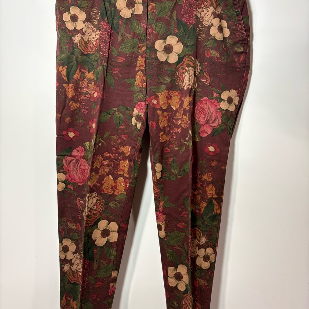 Talbots Floral Print Pants - Multicolor - Picture 13 of 13